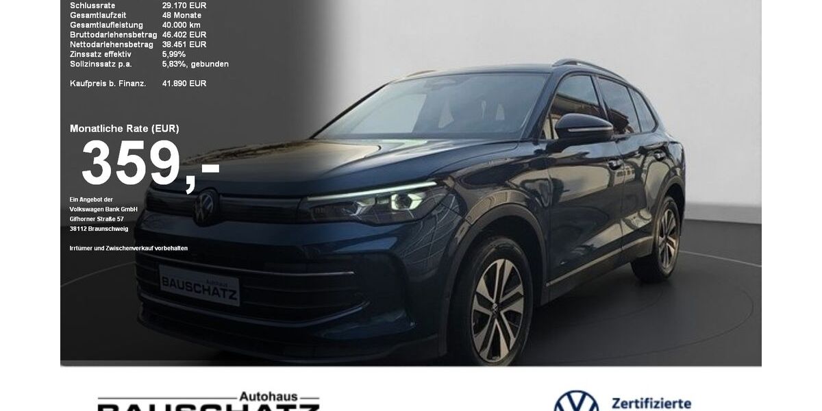 VW Tiguan 6.000 km 41.890 &euro; Sigmaringen 72488