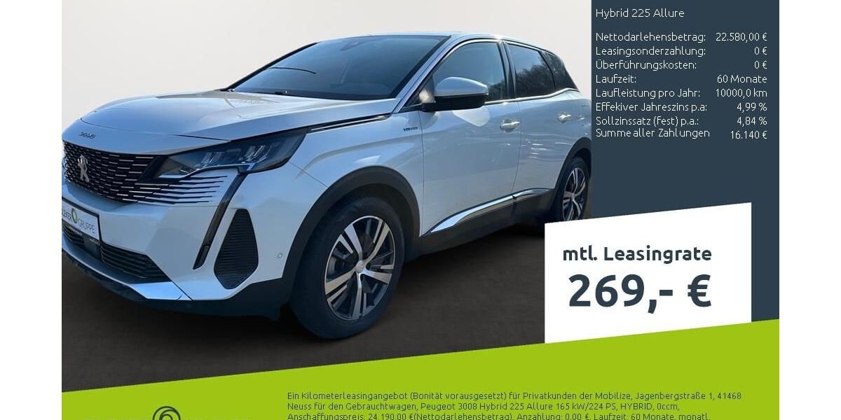 Peugeot 3008 32.561 km 20.380 &euro; Münster - Amelsbüren 48163
