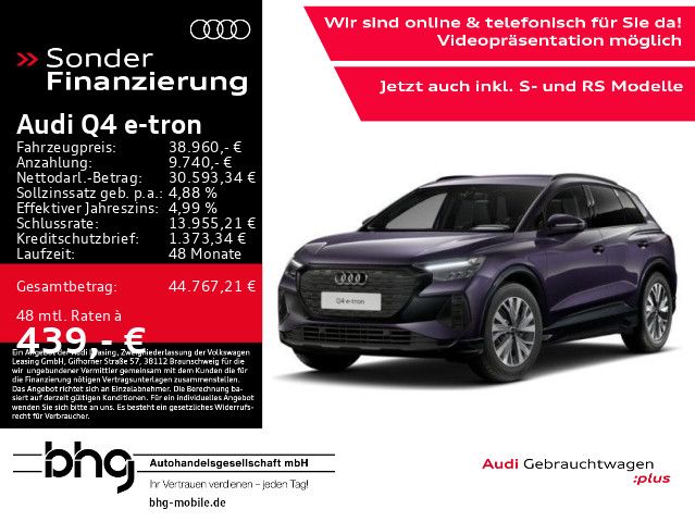 Audi Q4 e-tron 5.505 km 38.960 &euro; Kehl 77694
