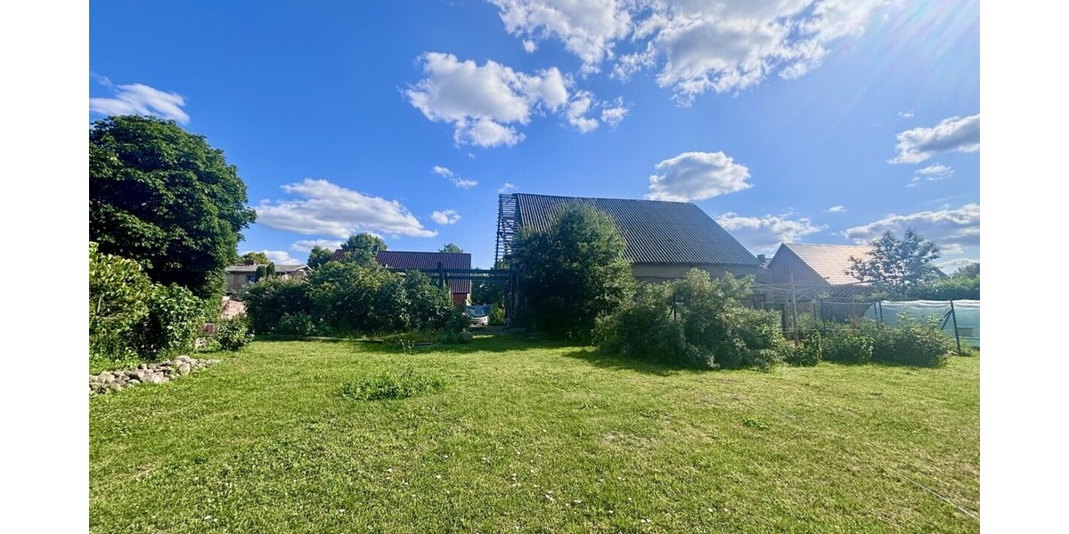 HORN IMMOBILIEN ++ Einfamilienhaus mit großem Grundstück in Ramin an der polnischen Grenze. - Einfamilienhaus Ramin | Angebot:25179513