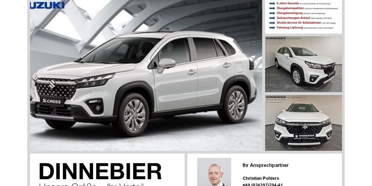 Suzuki (SX4) S-Cross 2.900 km 24.499 &euro; Markkleeberg 04416