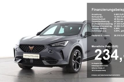 Cupra Formentor 71.230 km 27.250 € Plattling 94447