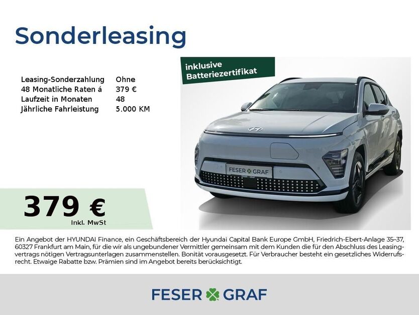 Hyundai KONA 7.500 km 31.990 € Fürth 90763