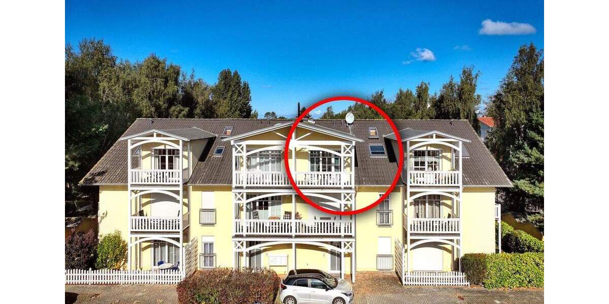 Etagenwohnung Graal-Müritz Müritz - 3 Zimmer, 55 m&sup2;, 325.000&euro; | Angebot:25780175