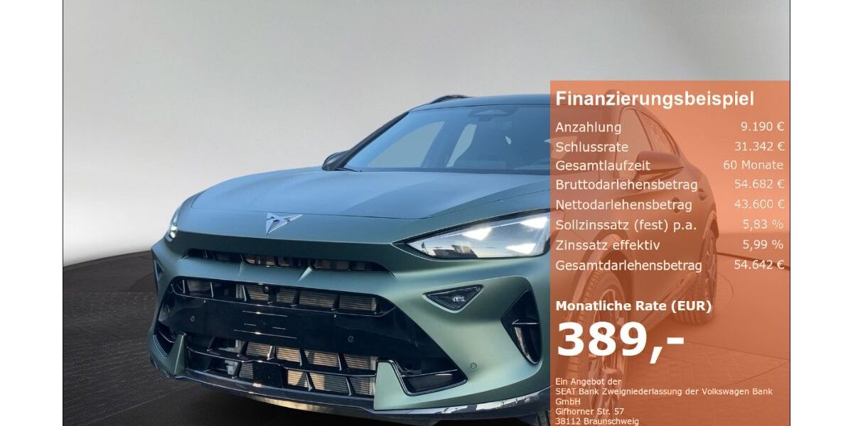 Cupra Formentor 2.490 km 50.190 &euro; Hannover 30165