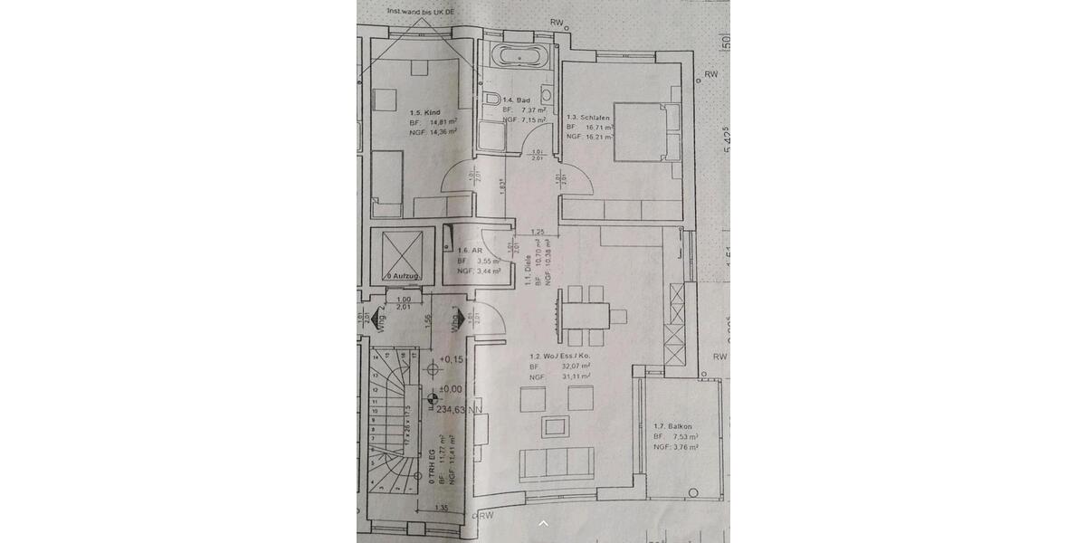 Etagenwohnung Saarbrücken Neue Bremm - 3.5 Zimmer, 86 m&sup2;, 299.000&euro; | Angebot:26882949