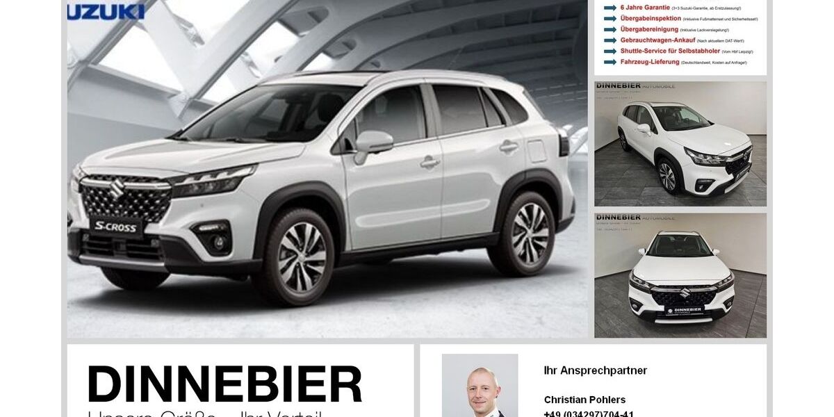 Suzuki (SX4) S-Cross 2.900 km 29.290 &euro; Markkleeberg 04416