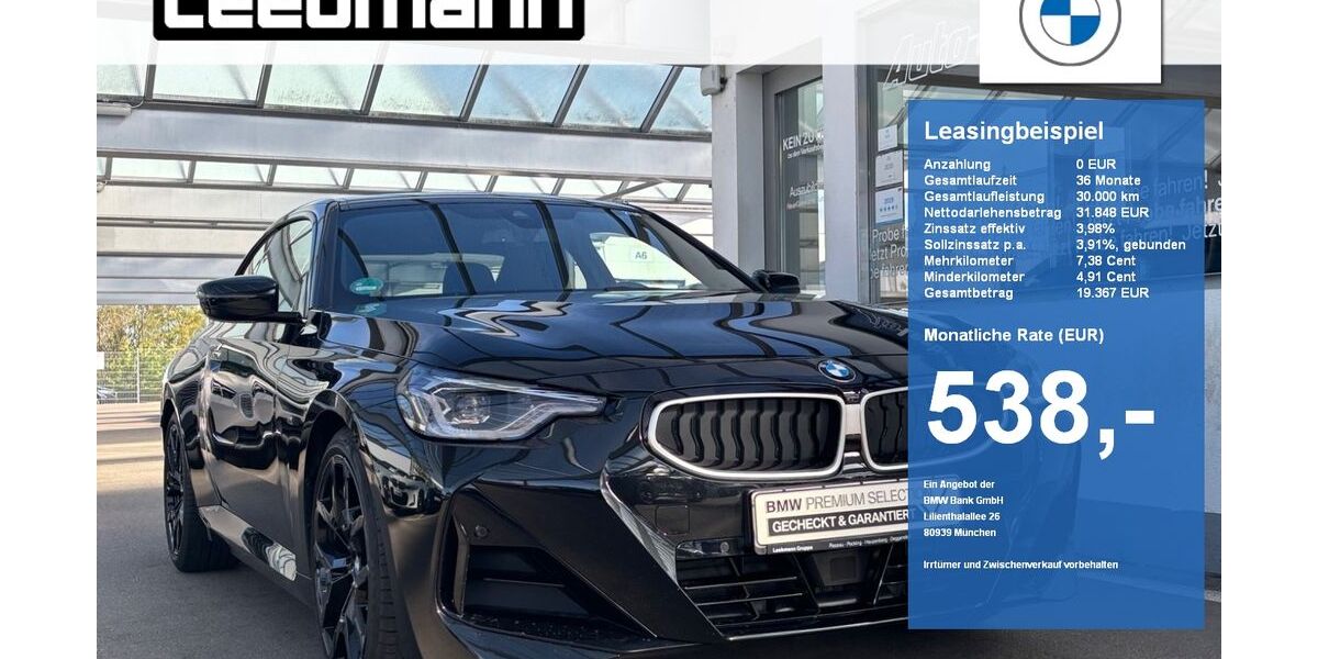 BMW 218 11.965 km 37.899 &euro; Passau 94036