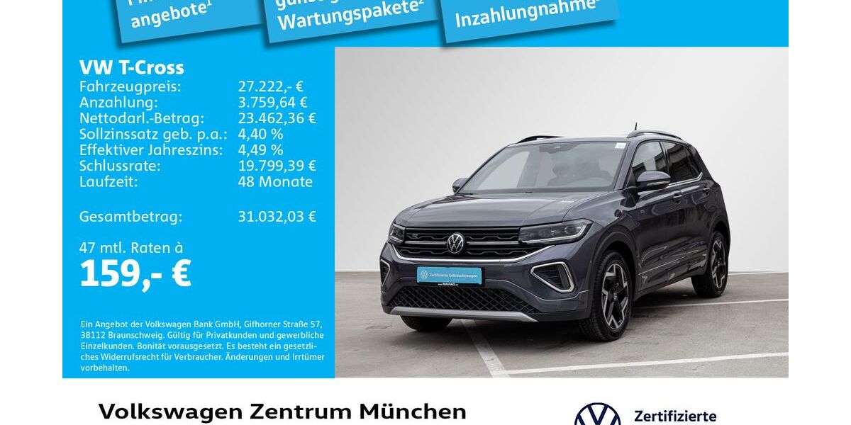 VW T-Cross 19.792 km 27.222 &euro; München 80687