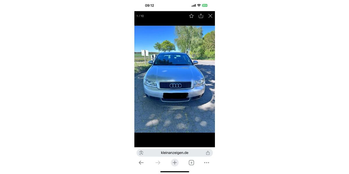 Audi A4 231.000 km 1.450 &euro; Gardelegen 39638