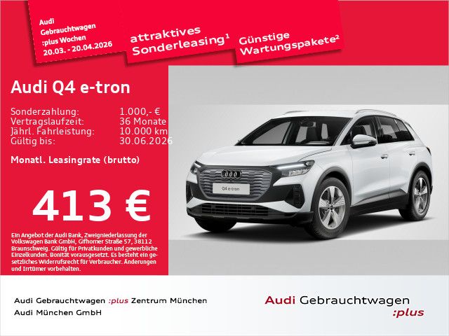 Audi Q4 e-tron 11.040 km 41.931 &euro; Eching 85386