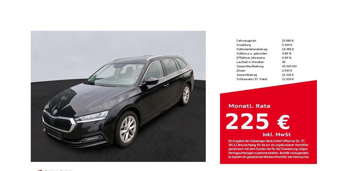 Skoda Octavia 76.450 km 23.880 &euro; Bad Oldesloe 23843