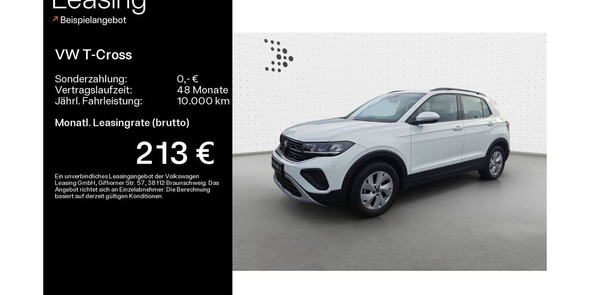 VW T-Cross 9.950 km 19.990 &euro; Haßfurt 97437