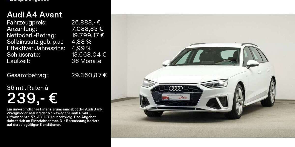 Audi A4 60.500 km 26.888 &euro; Mühlheim a. Main 63165