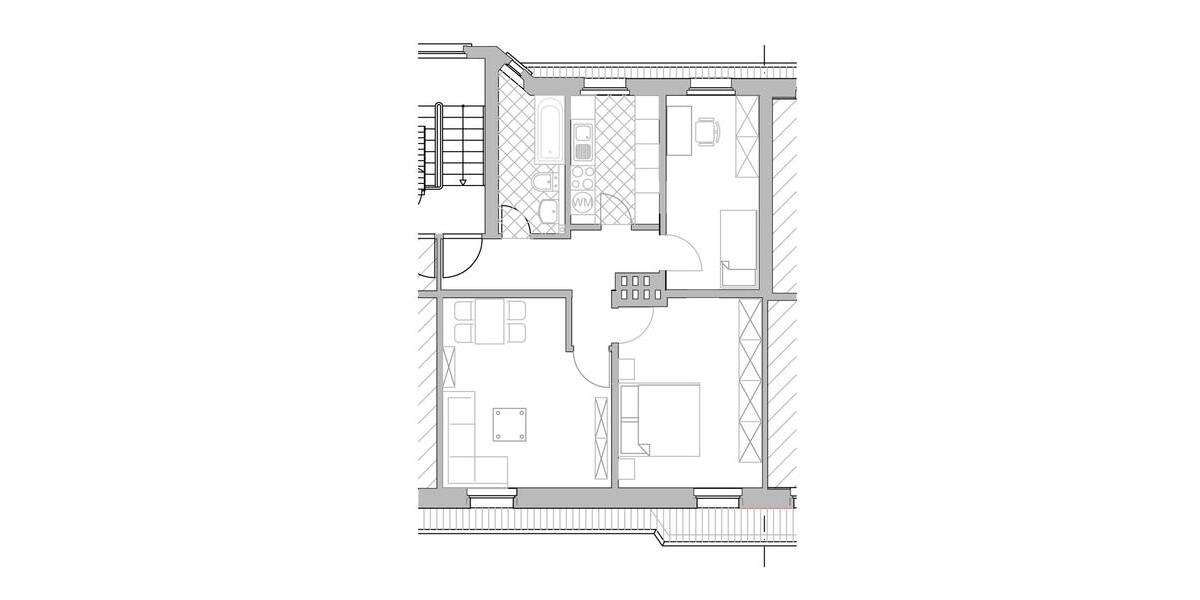 Dachgeschoßwohnung Naumburg (Saale) - 3 Zimmer, 67 m&sup2;, 565&euro; | Angebot:26550674