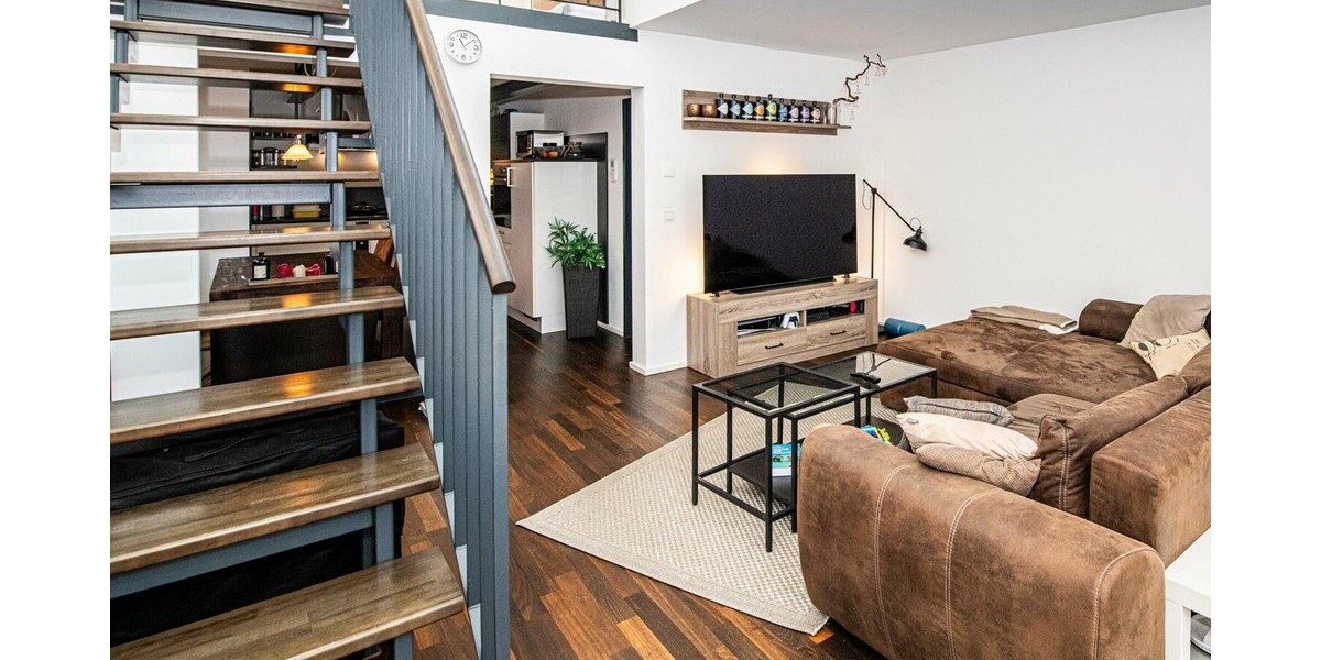 Schöne Galeriewohnung mit Dachterrasse 2 zimmer