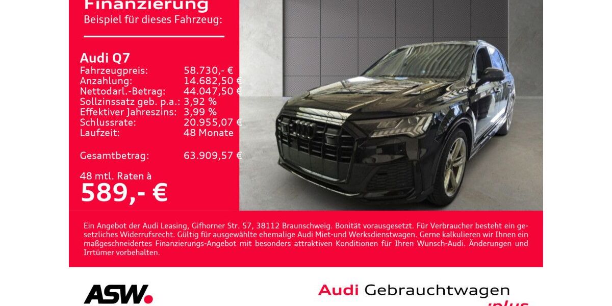 Audi Q7 86.339 km 58.730 &euro; Heilbronn 74074