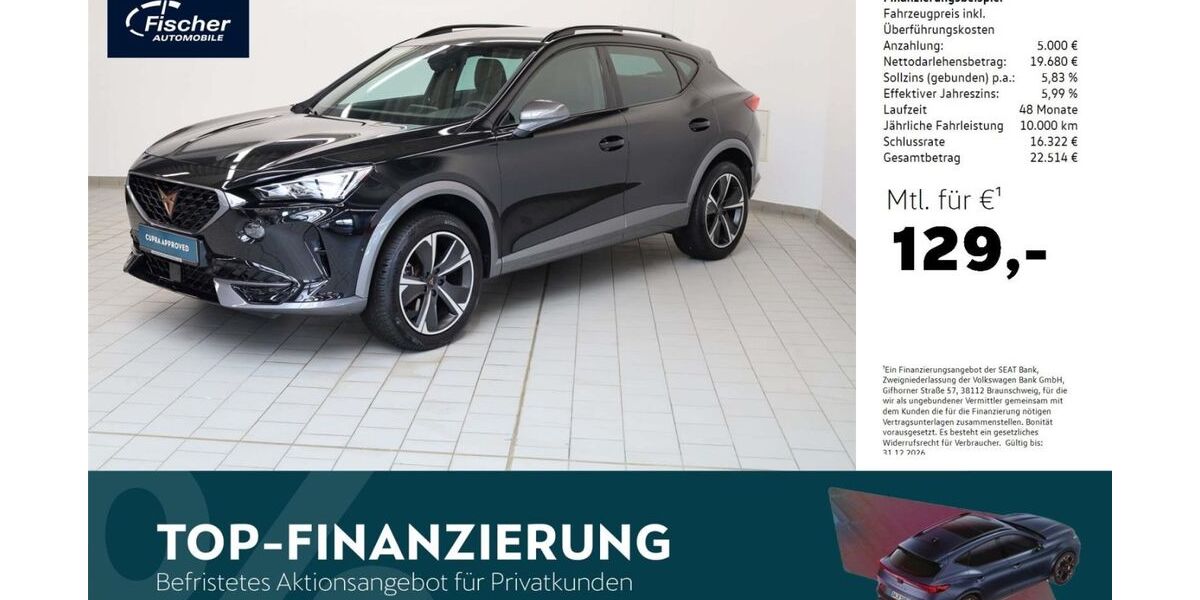 Cupra Formentor 23.274 km 24.680 &euro; Amberg 92224