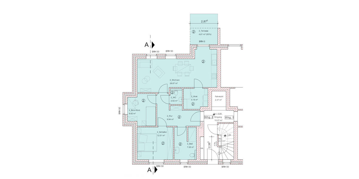 Etagenwohnung Bad Zwischenahn Bad Zwischenahn II - 3 Zimmer, 79 m&sup2;, 389.000&euro; | Angebot:26686434