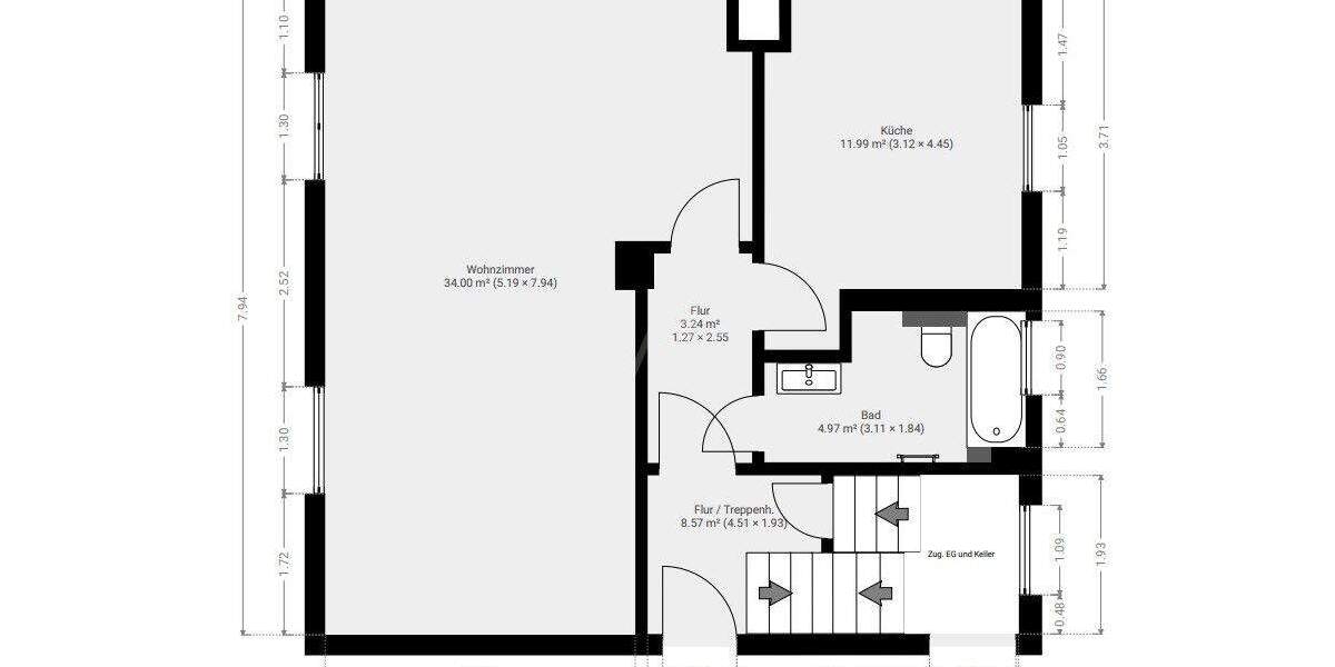 Doppelhaushälfte Berlin -Pankow Wilhelmsruh - 5 Zimmer, 113 m&sup2;, 880.000&euro; | Angebot:25535983
