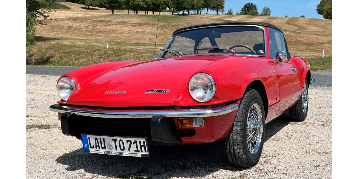 Triumph Spitfire 37.200 km 12.150 &euro; Geiselwind 96160