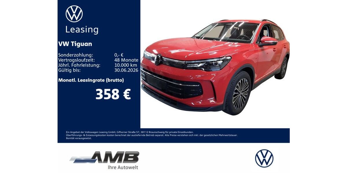 VW Tiguan 8.990 km 33.870 &euro; Borna 04552