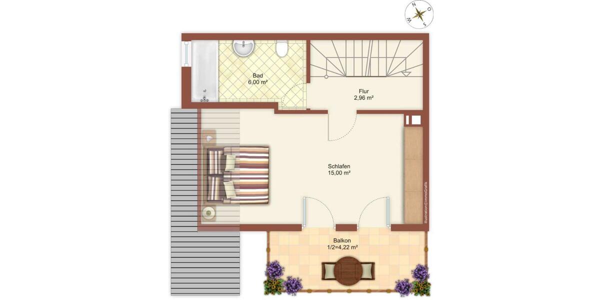 Einfamilienhaus München Trudering-Riem - 3.5 Zimmer, 88 m&sup2;, 630.000&euro; | Angebot:25085087