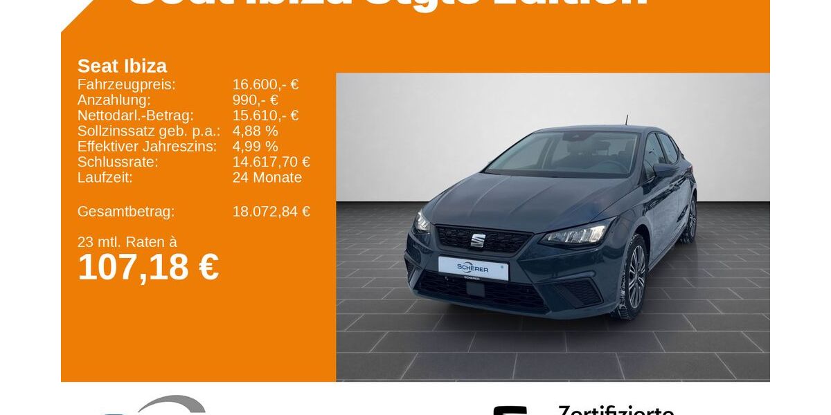Seat Ibiza 30.962 km 16.600 &euro; Mainz 55129