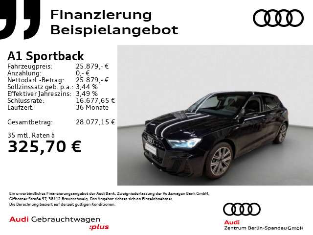Audi A1 8.748 km 25.879 &euro; Berlin 13581