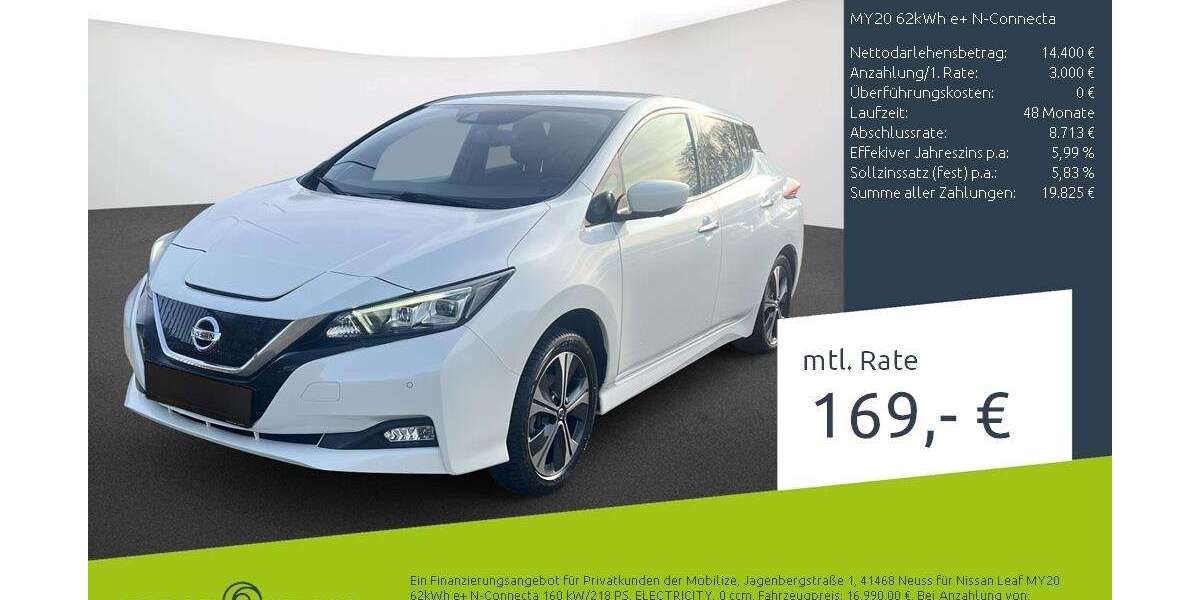 Nissan Leaf 37.314 km 16.540 &euro; Münster 48163