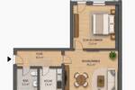 Etagenwohnung Bremerhaven Geestemünde - 2 Zimmer, 49 m&sup2;, 420&euro; | Angebot:26438042