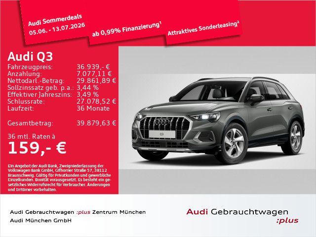 Audi Q3 17.806 km 36.939 &euro; Eching 85386