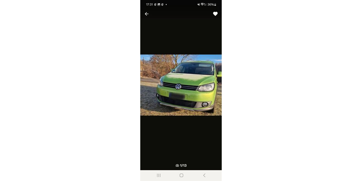 VW Caddy 130.000 km 13.900 &euro; Hermannsburg 29320