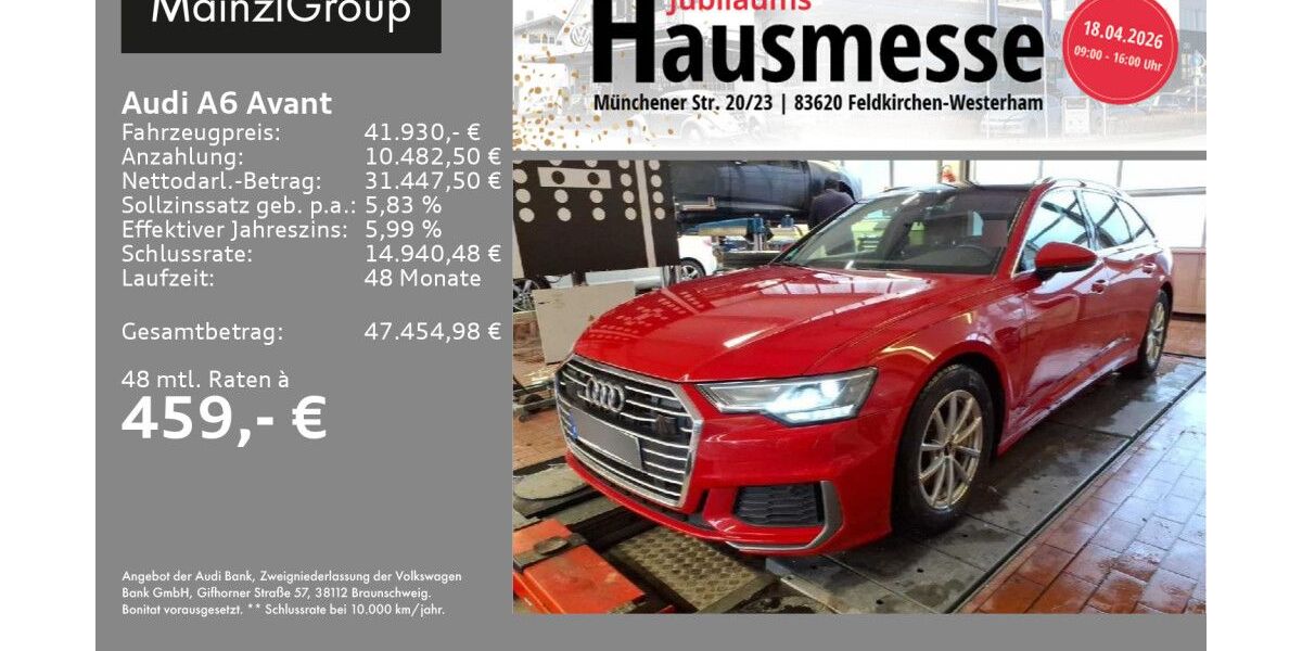 Audi A6 83.625 km 41.930 &euro; Feldkirchen/Westerham 83620