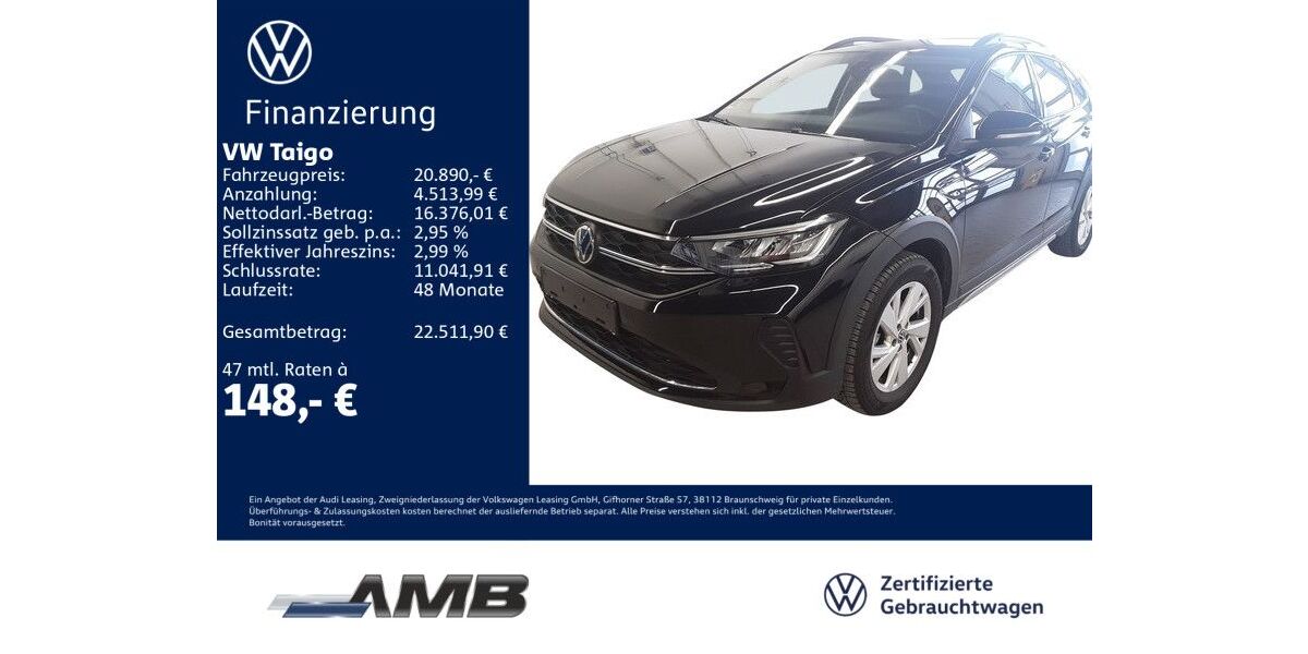 VW Taigo 5.000 km 20.480 &euro; Borna 04552