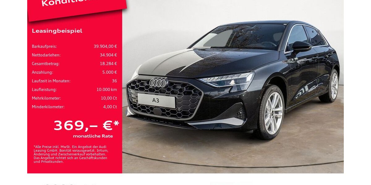 Audi A3 4.000 km 39.904 &euro; Potsdam 14482
