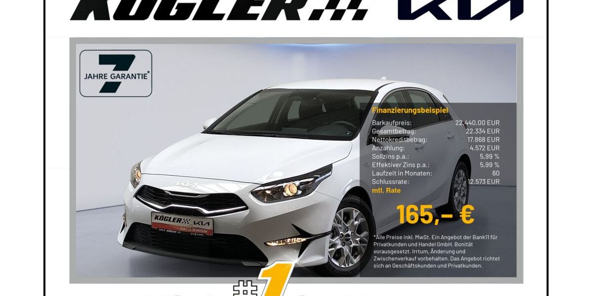 Kia ceed / Ceed 2.500 km 22.440 &euro; Rosbach | Frankfurt Nord 61191