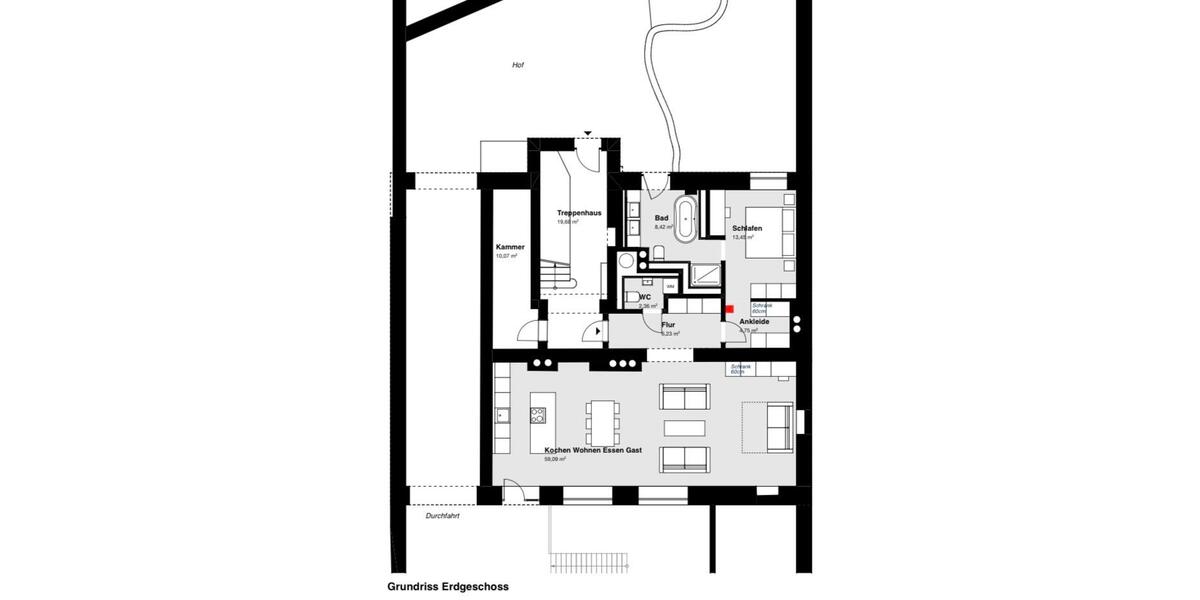 Loft - Studio - Atelier München Au-Haidhausen - 3.5 Zimmer, 130 m&sup2;, 1.375.000&euro; | Angebot:26749524