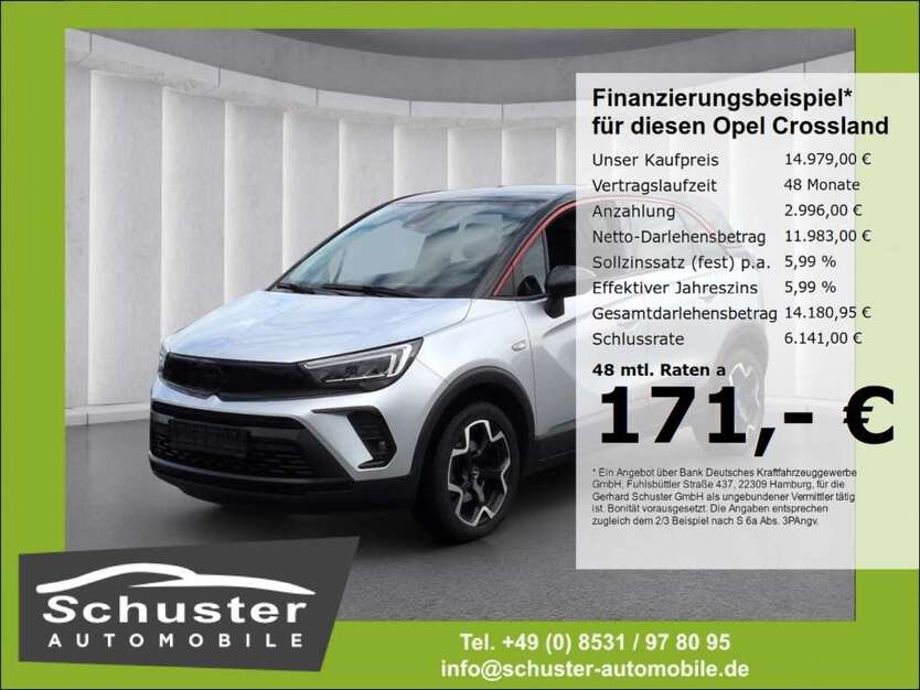 Opel Crossland 84.884 km 14.979 € Ruhstorf 94099
