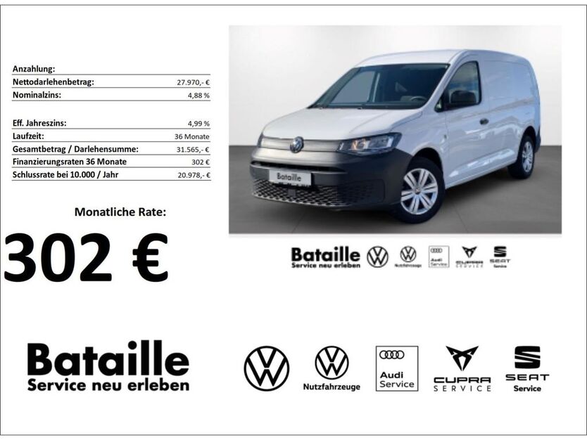 VW Caddy 14.532 km 27.470 € Jülich 52428