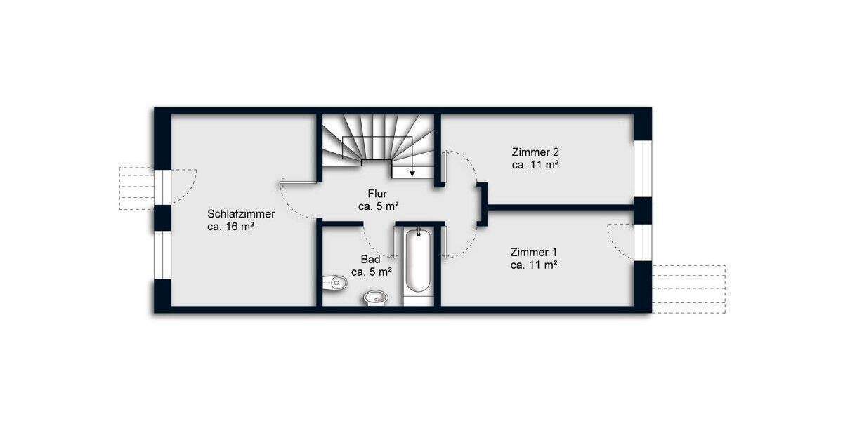 Reihenmittelhaus Hamburg / Groß-Flottbek Bahrenfeld - 6 Zimmer, 125 m&sup2;, 869.000&euro; | Angebot:25705799