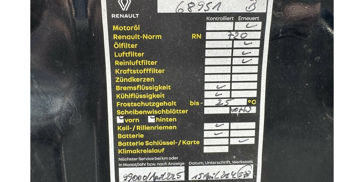Renault Clio Cargo 1.5D Klima Navi 2Si ZR+WaPuNeu E6 N1 83.000 km 8.250 &euro; Erftstadt 50374