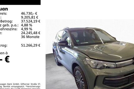 VW Tiguan 24.820 km 46.730 &euro; Feldkirchen/Westerham 83620