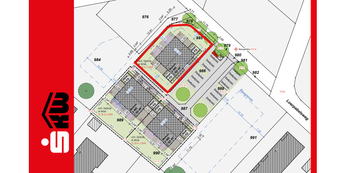 Grundstück Gütersloh Innenstadt - 255.000&euro; | Angebot:23986200