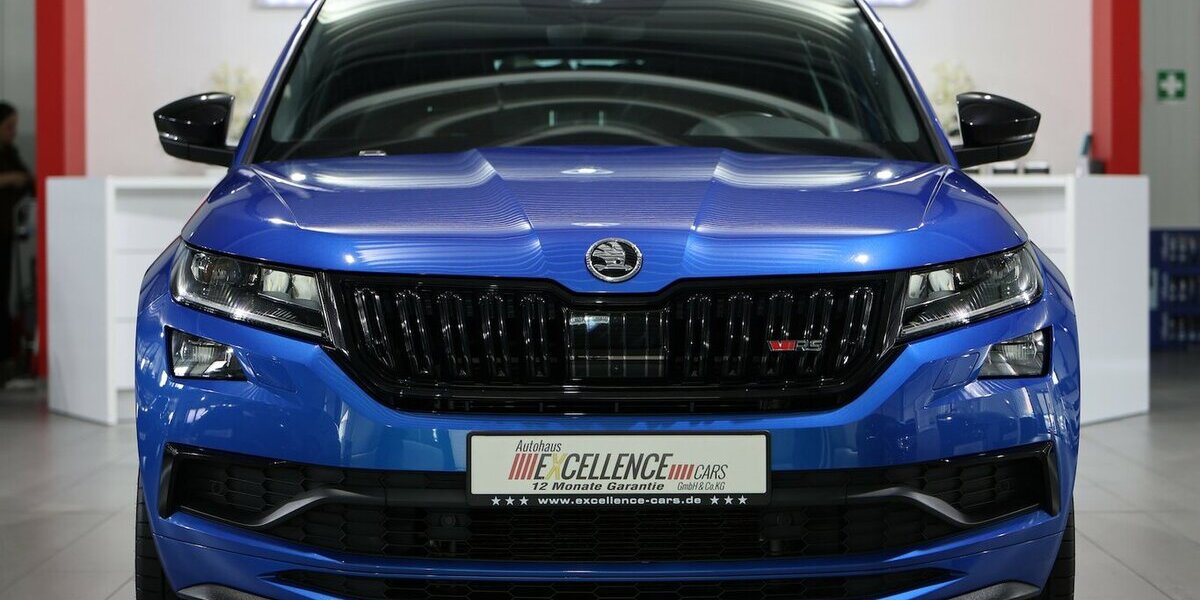 Skoda Kodiaq 2.0 TDI DSG 4x4 RS-SPORTPAKET BLUE+BLACK 145.000 km 26.444 &euro; Hamm 59077