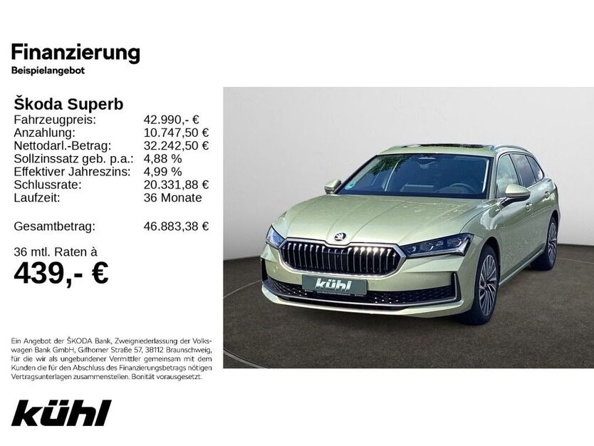 Skoda Superb 23.949 km 39.590 € Hildesheim 31137