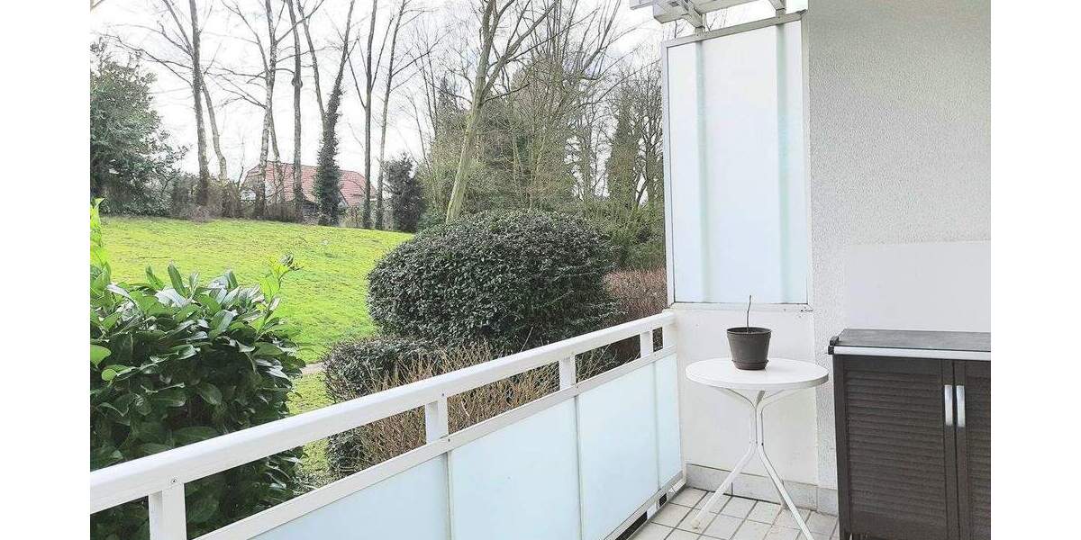 Seniorenfreundliche Erdgeschosswohnung mit Südbalkon am Ende einer Sackgasse von Recklinghausen-Ost! - Etagenwohnung Recklinghausen Ost | Angebot:25279153