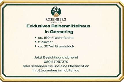 Haus Germering - 5 Zimmer, 150 m&sup2;, 799.999&euro; | Angebot:26018512