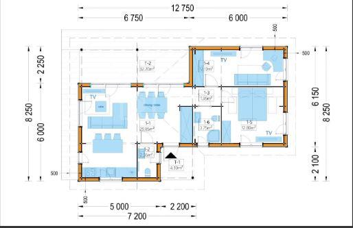 Bungalow Jünkerath - 5 Zimmer, 68 m&sup2;, 275.000&euro; | Angebot:27267879
