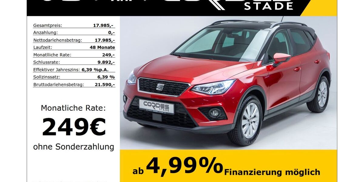 Seat Arona 46.626 km 17.485 &euro; Stade 21680